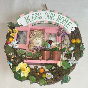 Bless Our Home Decorative Wreath